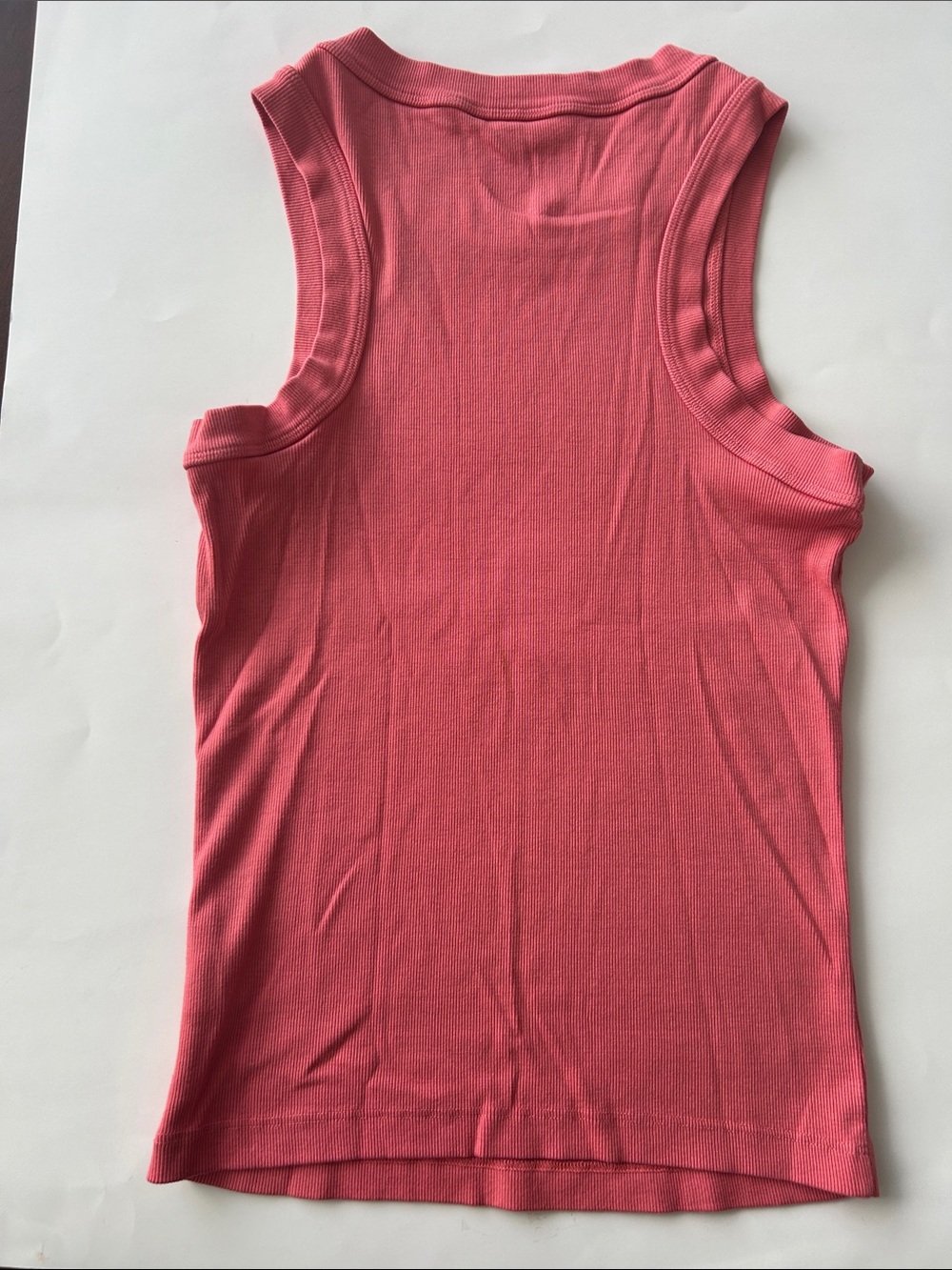 ASKK NY Rib Tank Salmon Color - Picture 3 of 7